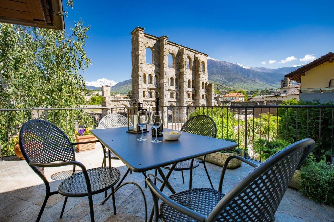 Ad Podium Apartment Aosta Luaran gambar